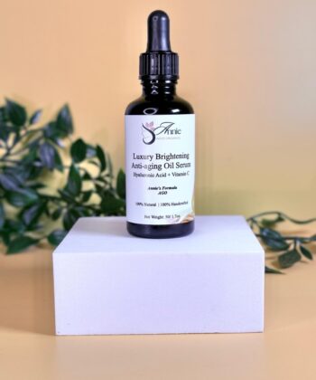 Luxury Brightening Anti-Aging Oil Serum with Hyaluronic Acid + Vitamin C